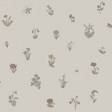 Maja Wallpaper - Clay - by Sandberg. Click for more details and a description.