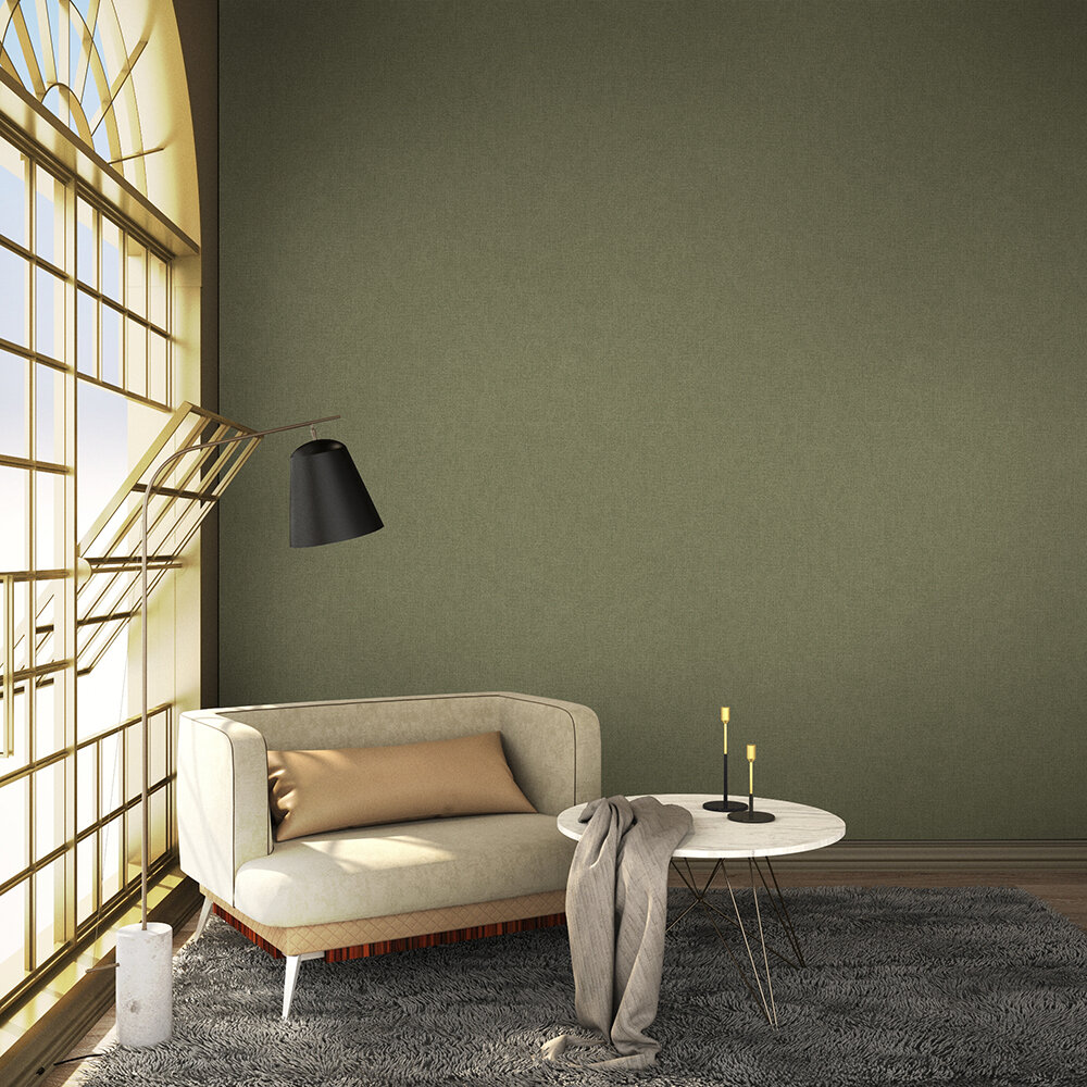 Blended Wallpaper - Khaki - by Coordonne