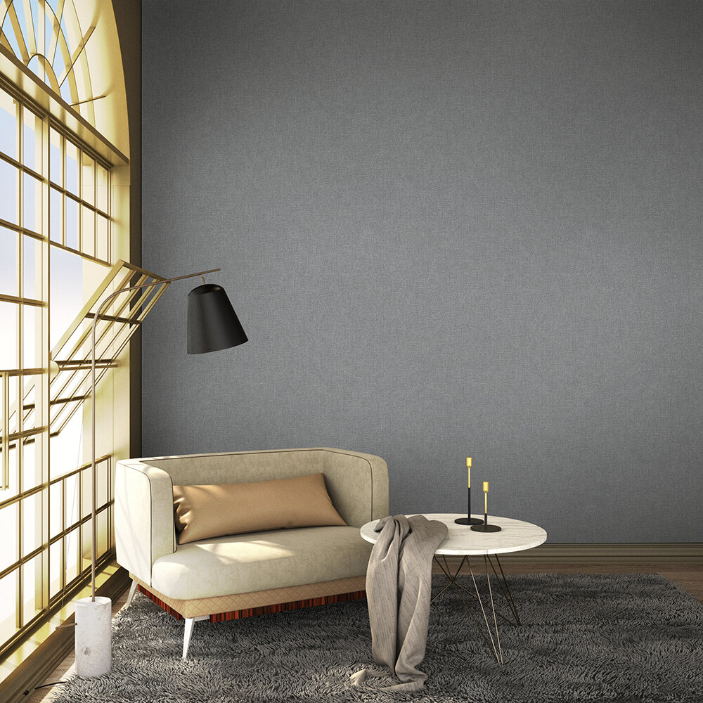 Blended Wallpaper - Aluminium - by Coordonne