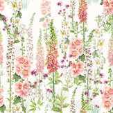 Foxglove Garden Wallpaper - Blush - by Isabelle Boxall