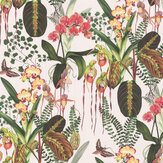 Orchid Jungle Wallpaper - Fennel - by Isabelle Boxall. Click for more details and a description.