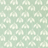 Snowdrop Wallpaper - Sage - by Scion. Click for more details and a description.