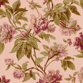 Helmsley Wallpaper - Blush - by Sidney Paul & Co. Click for more details and a description.