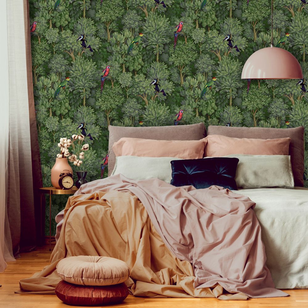 Botanist Wallpaper - Green - by Albany