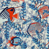 Aquarium Mural - Red and Blue - by Mind the Gap. Click for more details and a description.