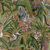 Serengeti Wallpaper - Ochre - by Albany. Click for more details and a description.