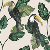 Tiki Wallpaper - Neutral - by Albany. Click for more details and a description.