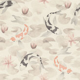 Koi Wallpaper - Beige - by Albany. Click for more details and a description.