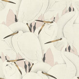 Stork Wallpaper - Cream - by Albany. Click for more details and a description.