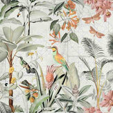 Tropical Paradise Mural - Multi - by ARTist. Click for more details and a description.