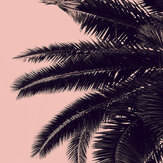 Palm Tree Mural - Pink - by ARTist. Click for more details and a description.