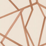 Sumi Wallpaper - Linen/Copper - by Harlequin. Click for more details and a description.