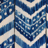 Turkish Ikat Wallpaper - Indigo - by Mind the Gap. Click for more details and a description.