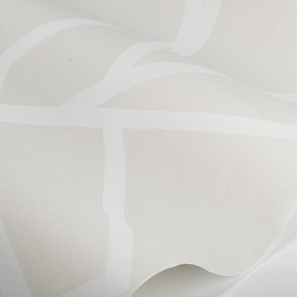 Sumi Wallpaper - Dove/White - by Harlequin