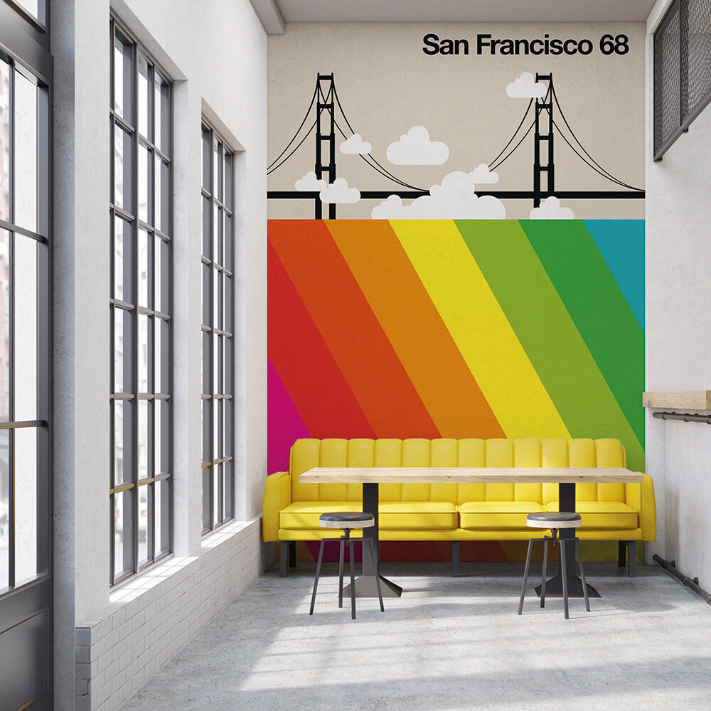 San Francisco 68 Mural - Multi - by ARTist