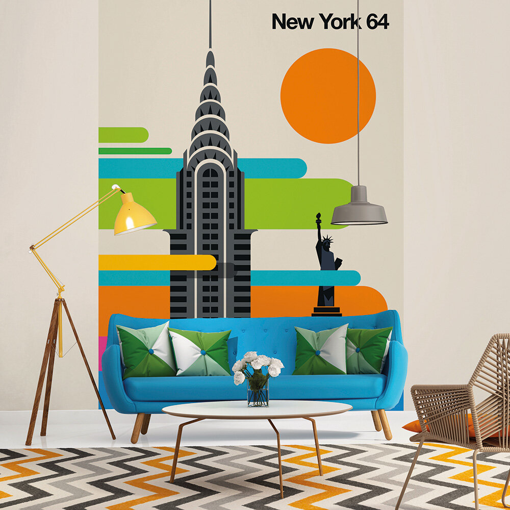 New York 64 Mural - Multi - by ARTist