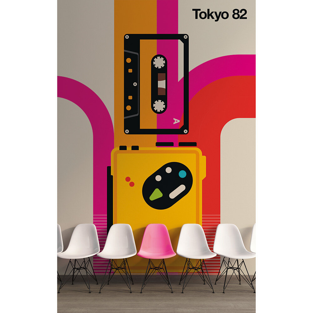 Tokyo 82 Mural - Multi - by ARTist