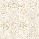 Fine Damask Wallpaper - Grey/Gold - by Albany. Click for more details and a description.