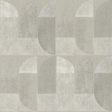Geometric Motif Wallpaper - Beige - by Albany. Click for more details and a description.