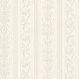 Damask Stripe Wallpaper - Cream - by Albany. Click for more details and a description.