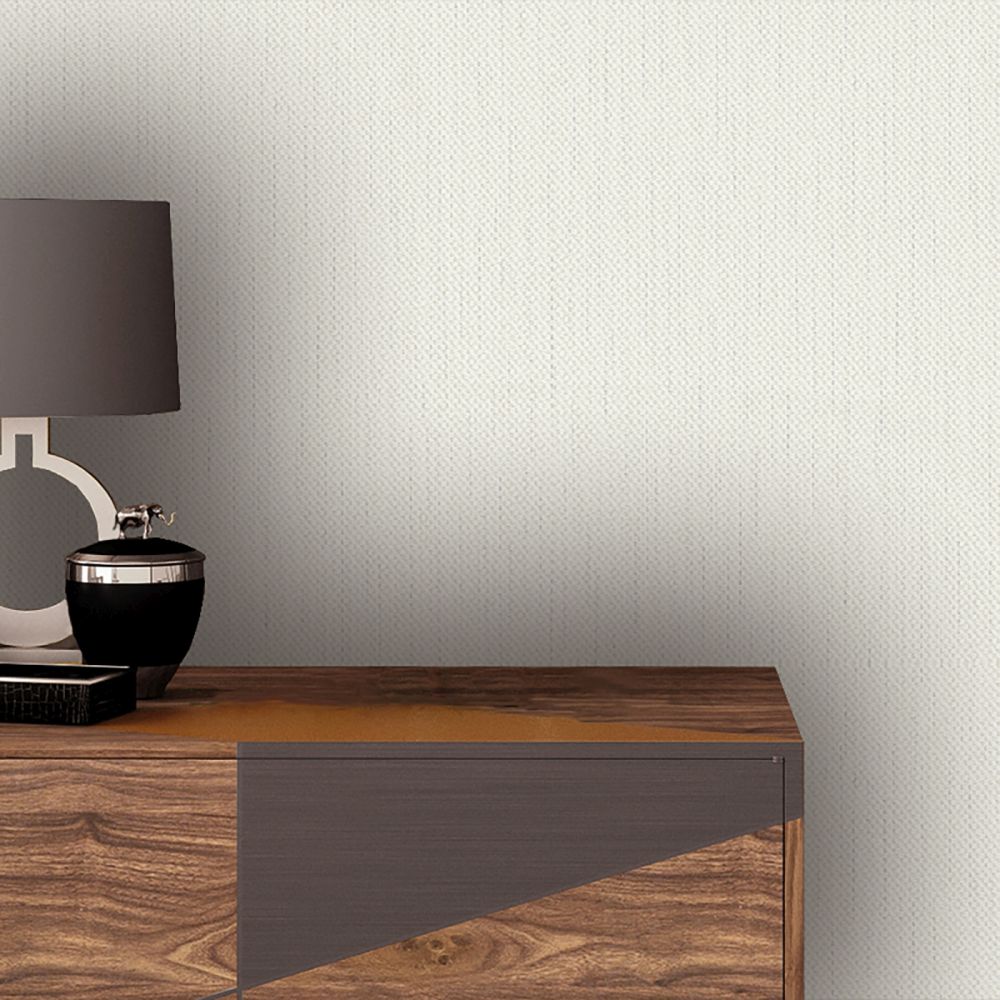 Amelie Texture Wallpaper - Cream - by Albany