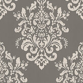 Bold Damask Wallpaper - Grey - by Albany. Click for more details and a description.
