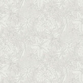 Tropical leaves Wallpaper - Grey - by Albany. Click for more details and a description.