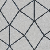 Geo Trellis Wallpaper - Silver - by Albany. Click for more details and a description.