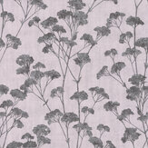 Cow Parsley Wallpaper - Grey - by Albany. Click for more details and a description.