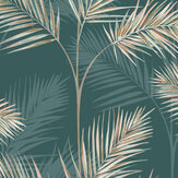 South Beach Wallpaper - Teal - by Albany. Click for more details and a description.