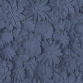 Dimensions Floral Wallpaper - Navy - by Albany. Click for more details and a description.