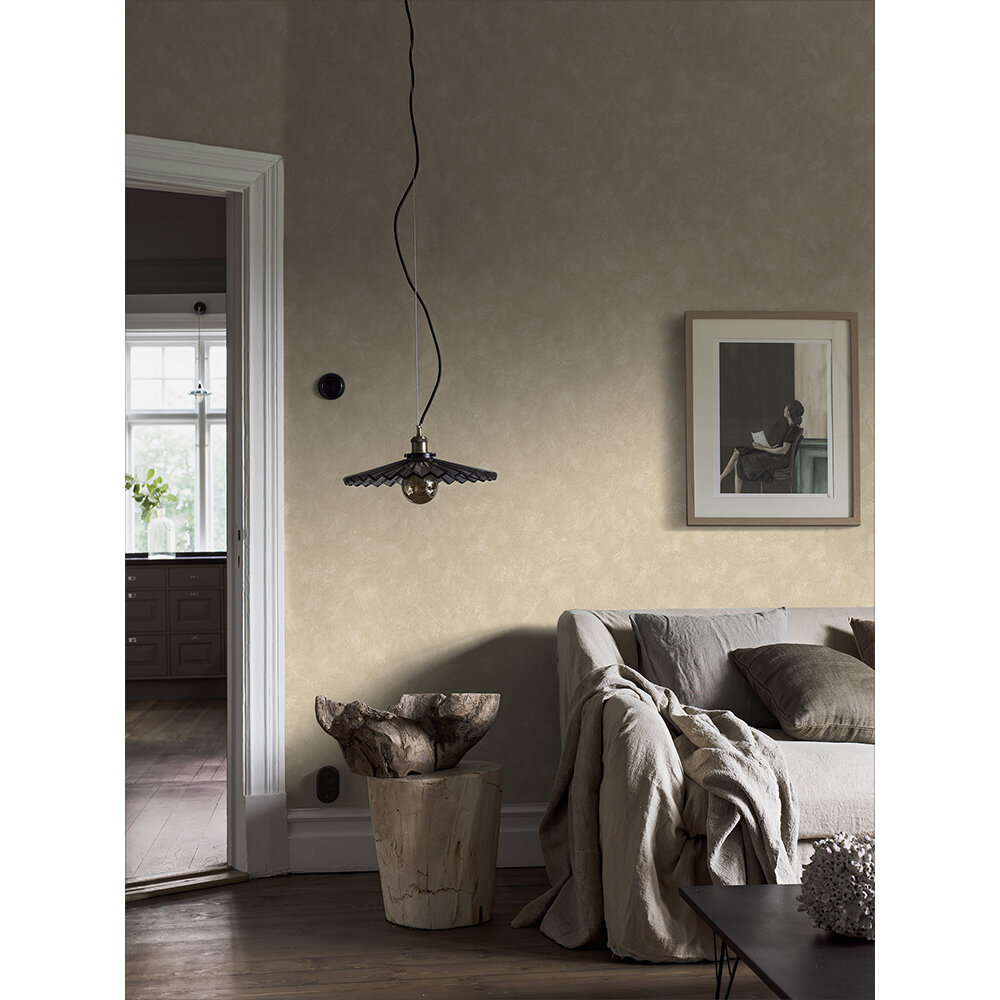 Painter´s Wall Wallpaper - Light Ochre - by Boråstapeter