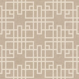 Japanese Trellis Wallpaper - Beige - by Albany. Click for more details and a description.