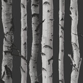 Nordik Wood Wallpaper - Charcoal - by Albany. Click for more details and a description.