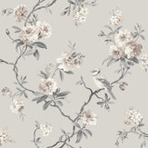Chinoiserie Wallpaper - Grey - by Albany. Click for more details and a description.