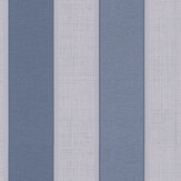 Larson Stripe Wallpaper - Navy - by Albany