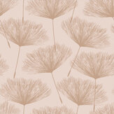 Glistening Fleur Wallpaper - Pink  - by Albany. Click for more details and a description.