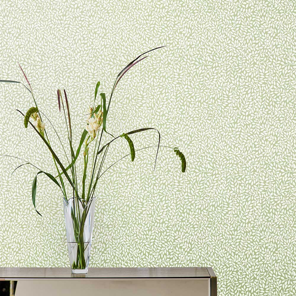Little Vines Wallpaper - Hedgerow - by Laura Ashley