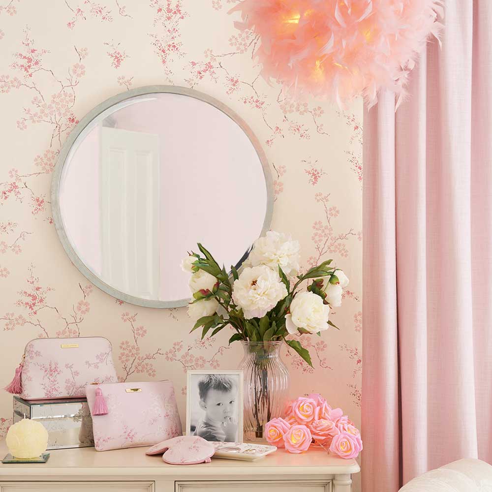 Oriental Blossom Wallpaper - Blush - by Laura Ashley
