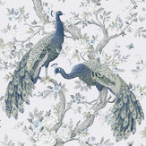 Belvedere Wallpaper - Midnight - by Laura Ashley. Click for more details and a description.