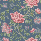 Papier peint Tapestry Floral - Embruns marins foncé - Laura Ashley. Cliquez pour en savoir plus et lire la description.
