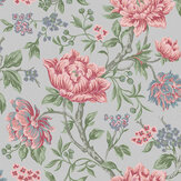 Papier peint Tapestry Floral - Gris ardoise - Laura Ashley. Cliquez pour en savoir plus et lire la description.