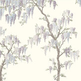 Panoramique Wisteria Garden Mural - Naturel - Laura Ashley. Cliquez pour en savoir plus et lire la description.