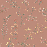 Gråäng Wallpaper - Rusty Red - by Boråstapeter. Click for more details and a description.