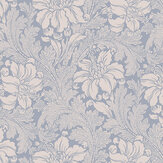 Acanthus Wallpaper - Lavender Blue - by Boråstapeter. Click for more details and a description.