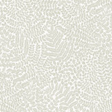 Bladverk Wallpaper - Grey-Green - by Boråstapeter. Click for more details and a description.