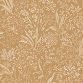Nocturne Wallpaper - Ochre Yellow - by Boråstapeter. Click for more details and a description.