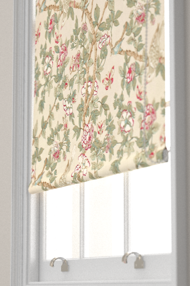 Caverley Blind - Rose/Pewter - by Sanderson. Click for more details and a description.