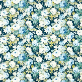 Chelsea Fabric - Forest/Indigo - by Sanderson. Click for more details and a description.