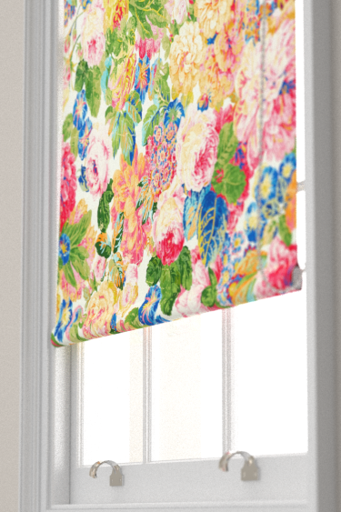 Very Rose and Peony Blind - Multi - by Sanderson. Click for more details and a description.